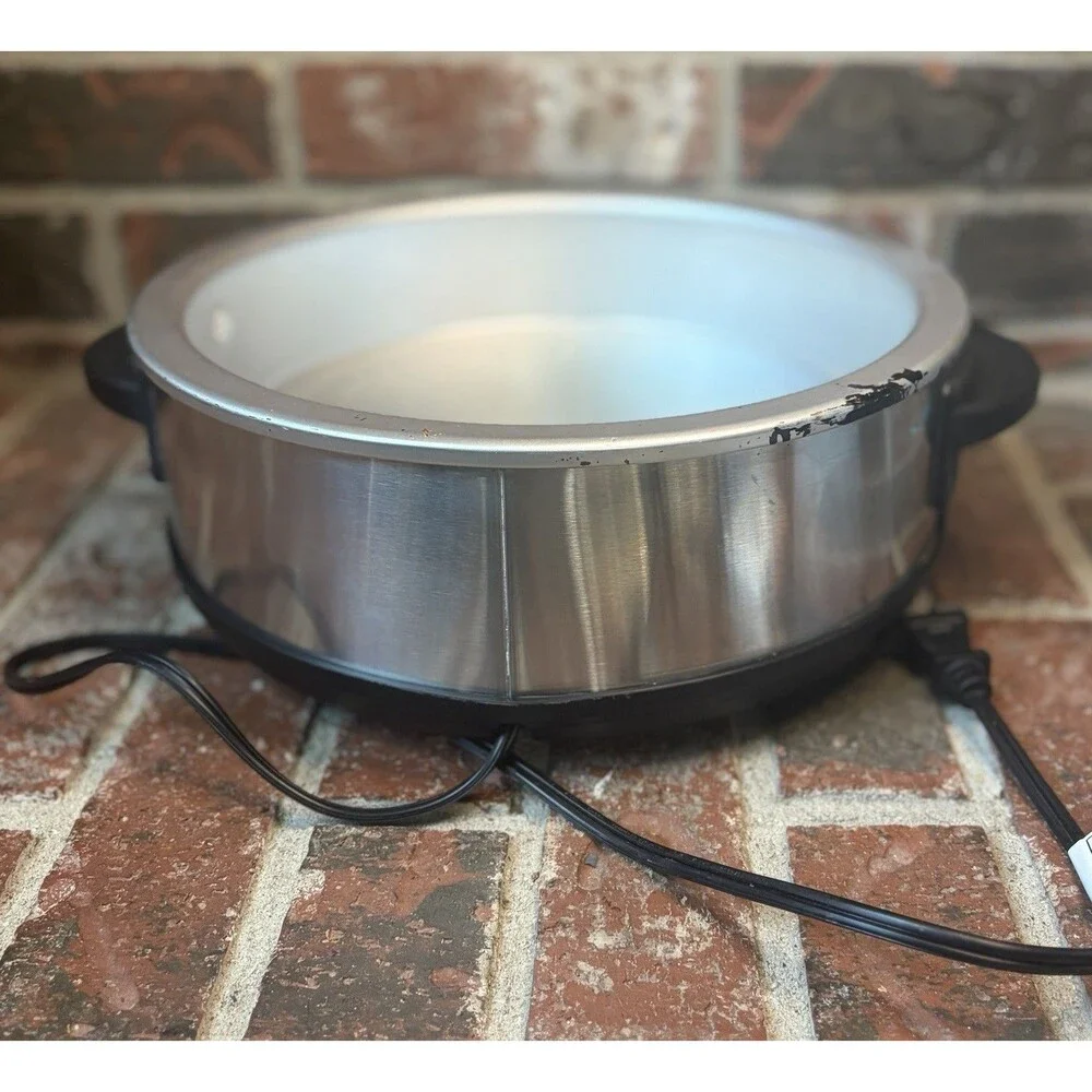 Pampered Chef Rockcrok Slow Cooker Stand ONLY Model 3156 - Tested/Works SEE PICS